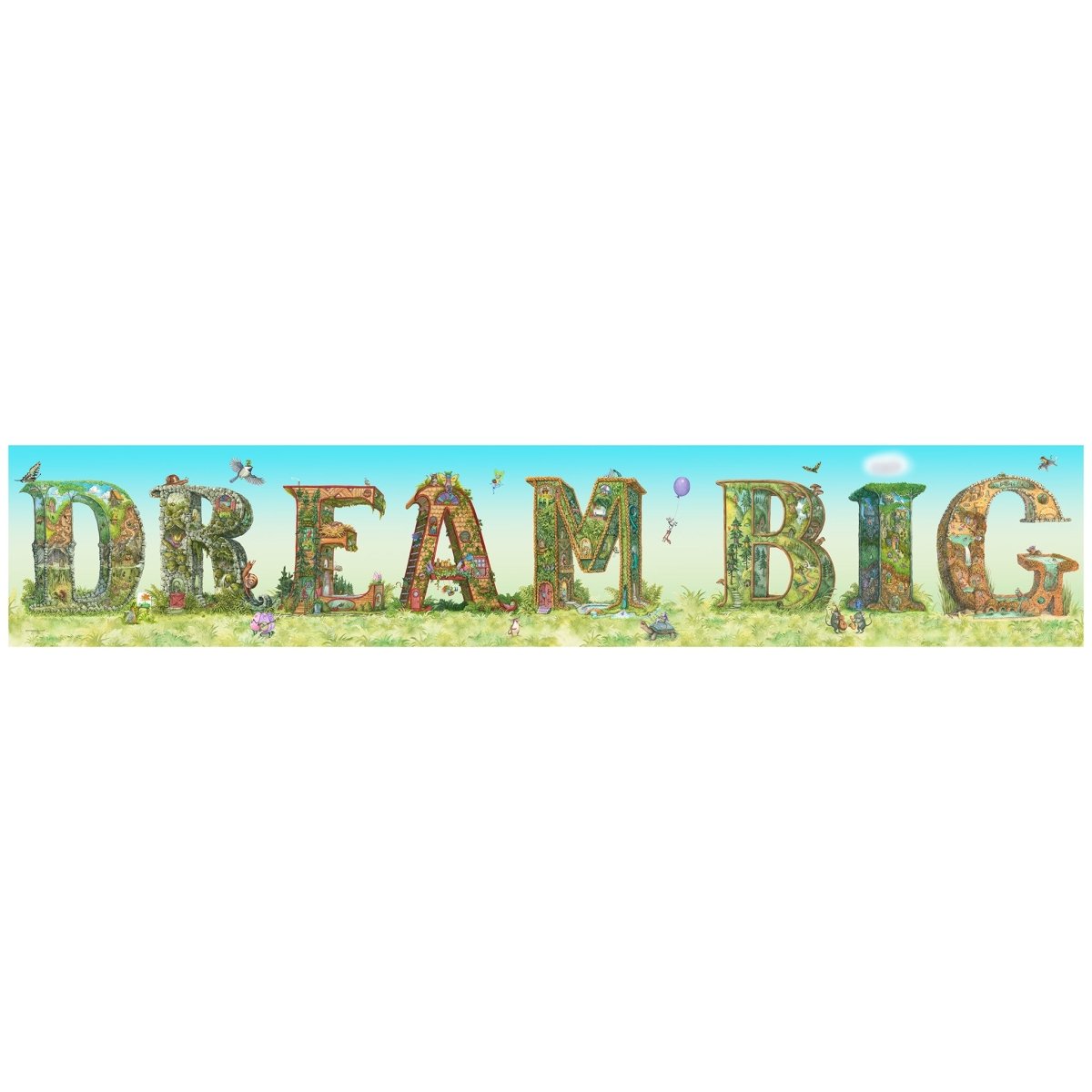 Large Word Prints with Whimsical Capital Letters - Art'n Letters, Inc.
