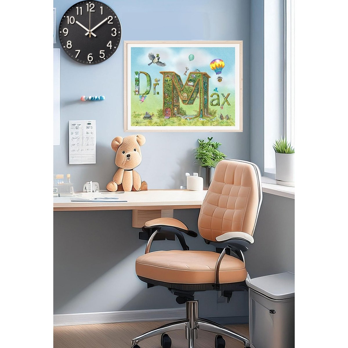 Adult Name Print with Title - Art'n Letters, Inc.