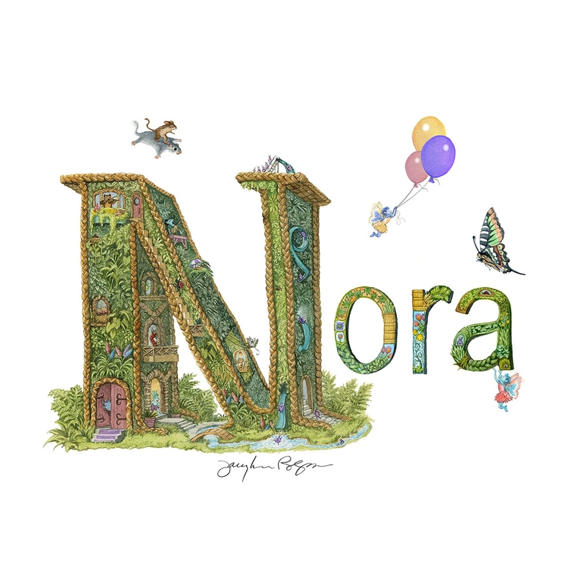 Child's Name Print - Art'n Letters, Inc.