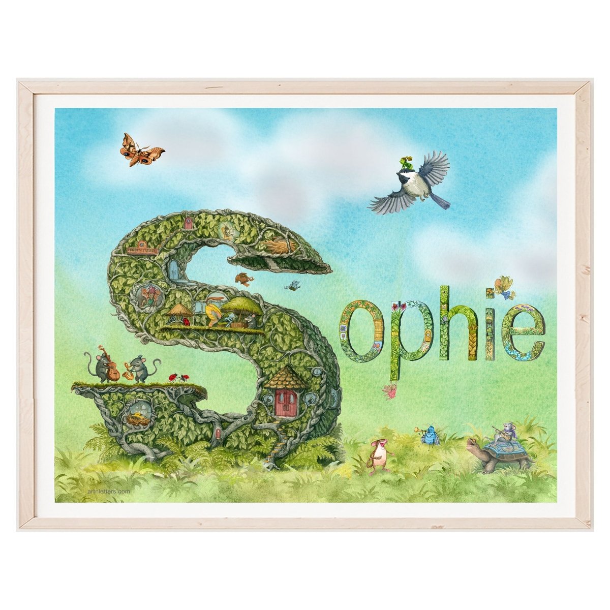 Child's Name Print - Art'n Letters, Inc.