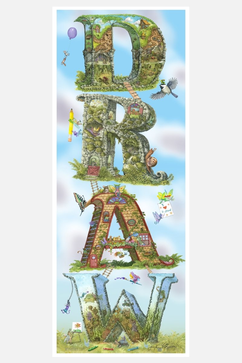 DRAW Print - Art'n Letters, Inc.