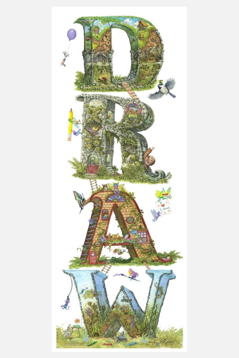 DRAW Print - Art'n Letters, Inc.