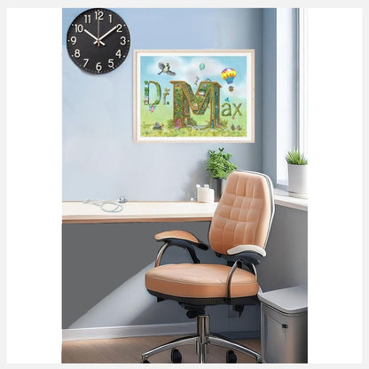 Adult Name Print with Title - Art'n Letters, Inc.