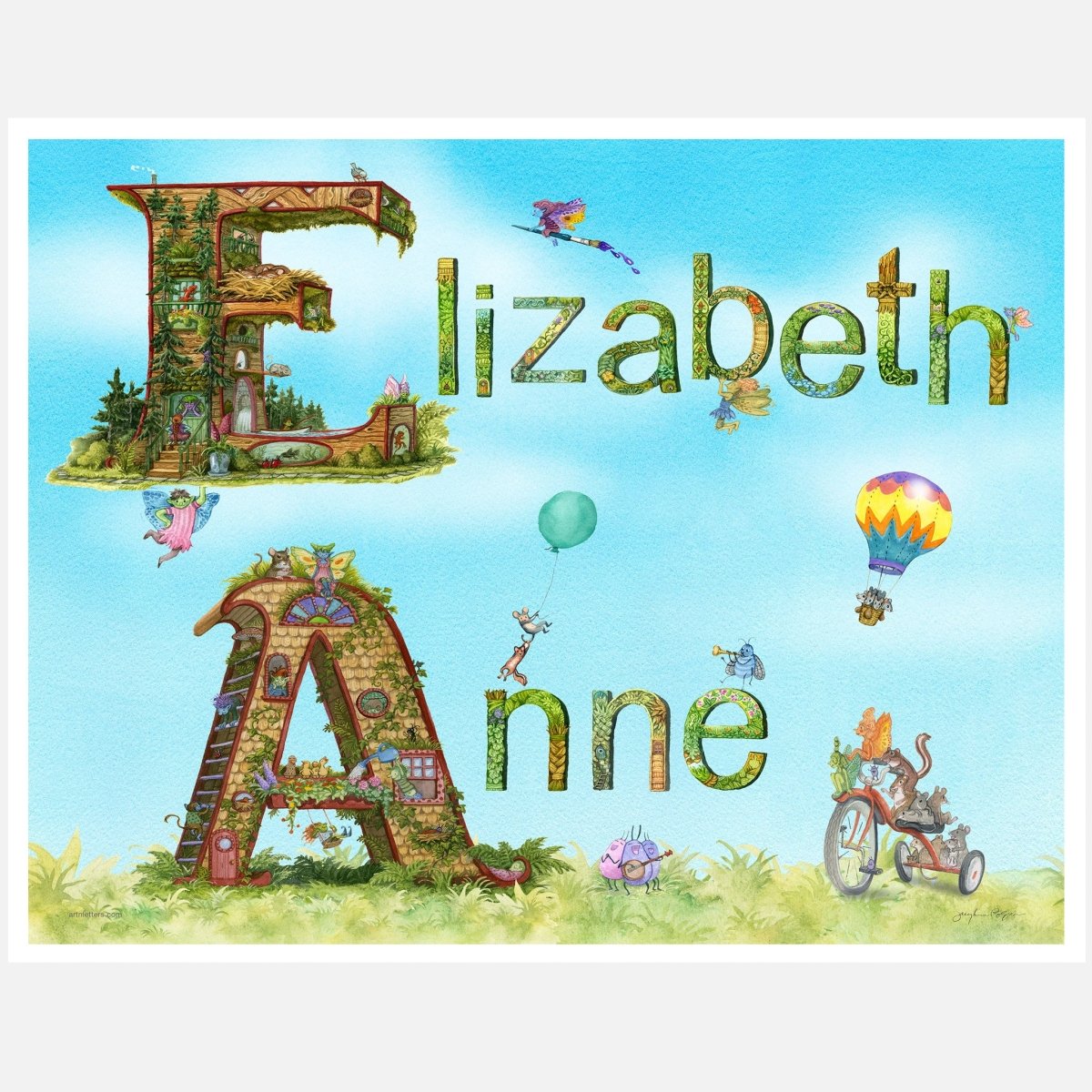 Child Name Print - Art'n Letters, Inc.