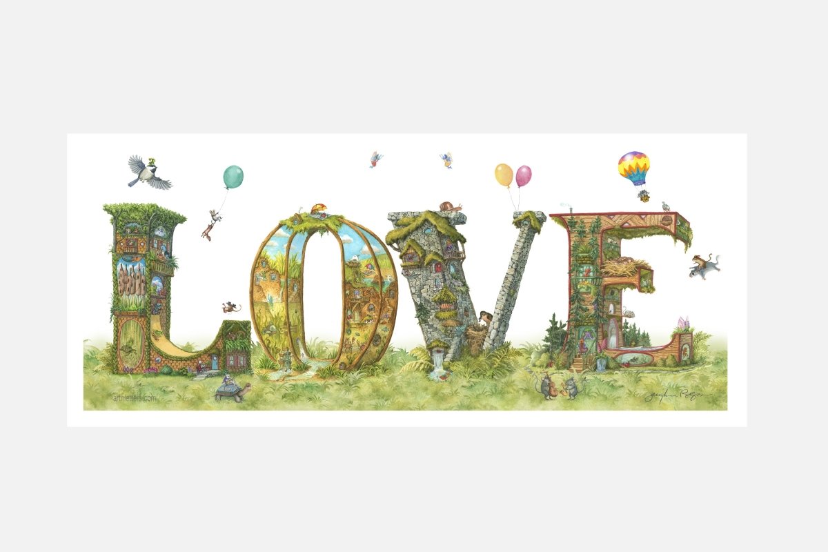 LOVE Print - Art'n Letters, Inc.