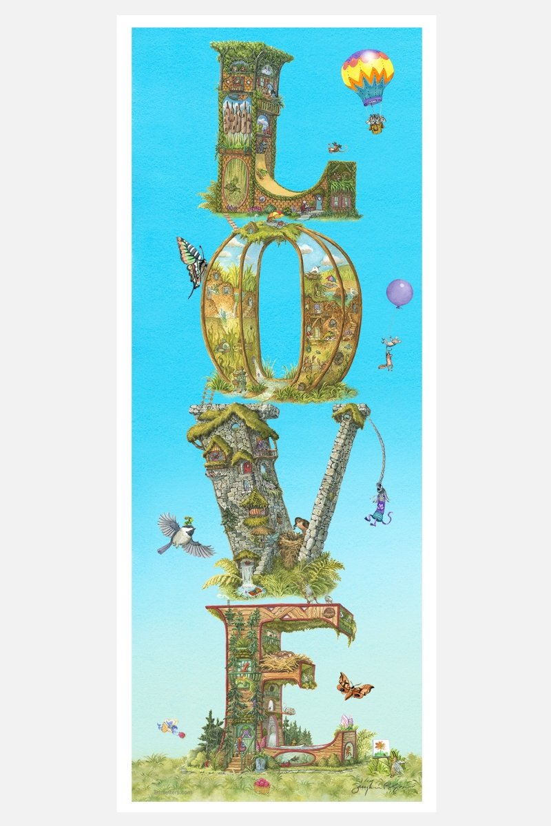 LOVE Print - Art'n Letters, Inc.
