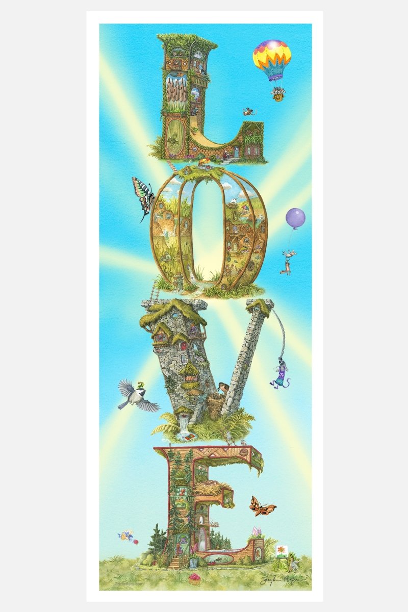 LOVE Print - Art'n Letters, Inc.
