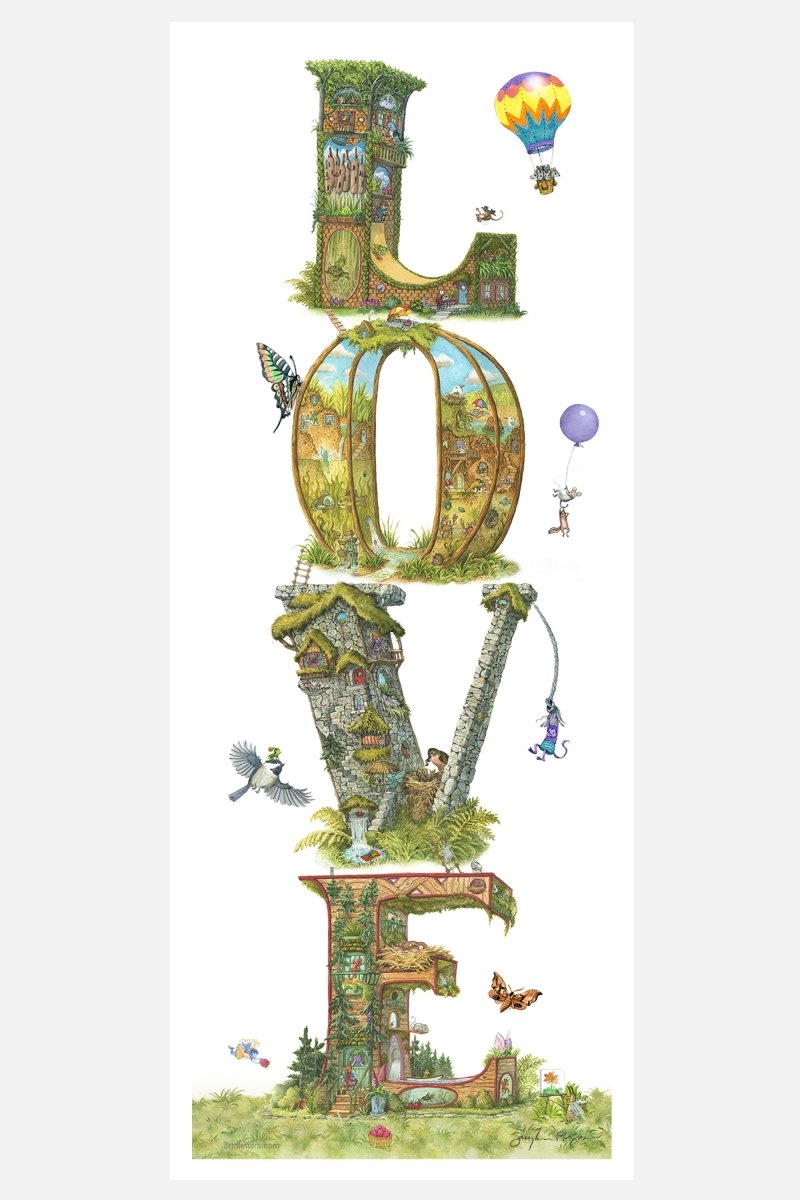 LOVE Print - Art'n Letters, Inc.