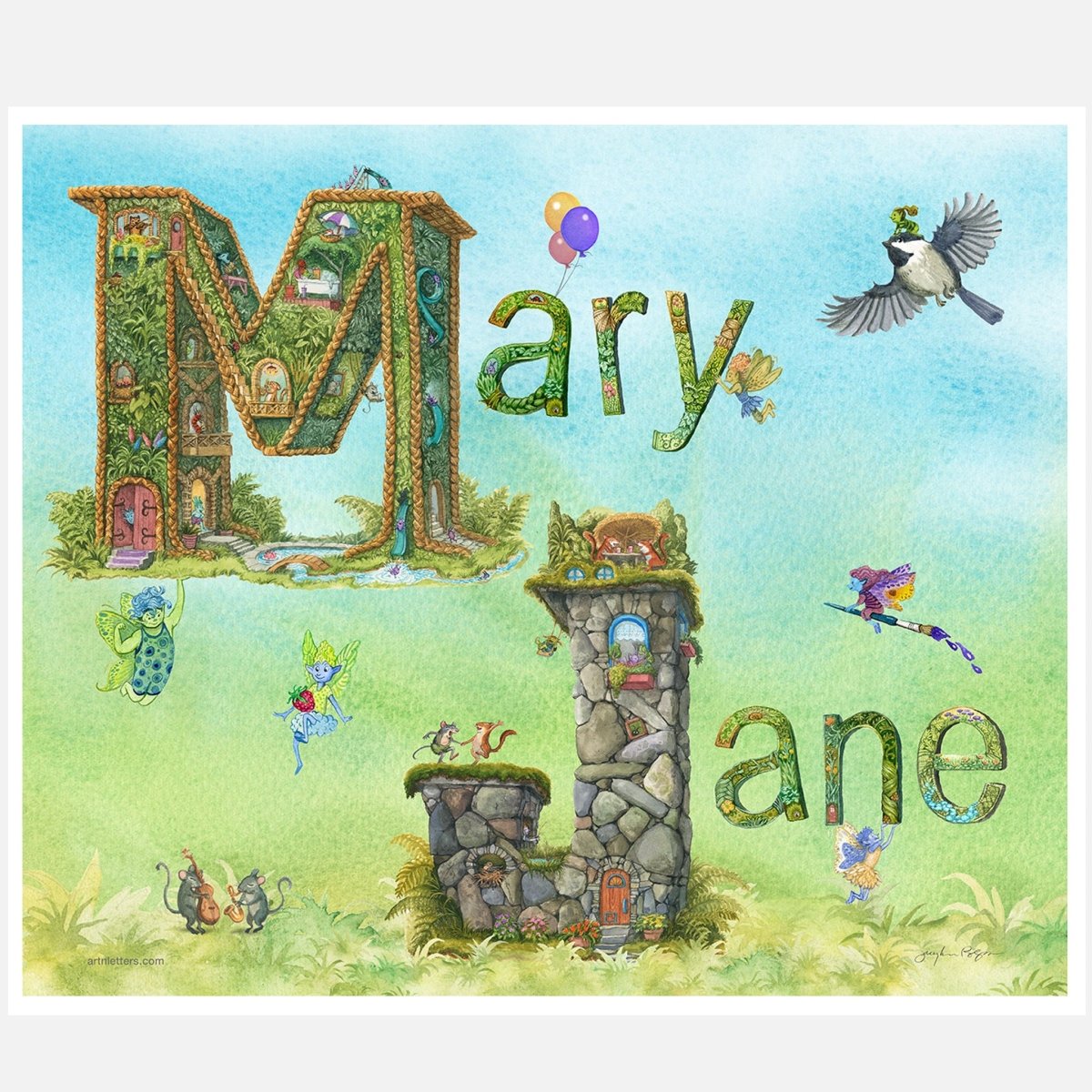 Child Name Print - Art'n Letters, Inc.