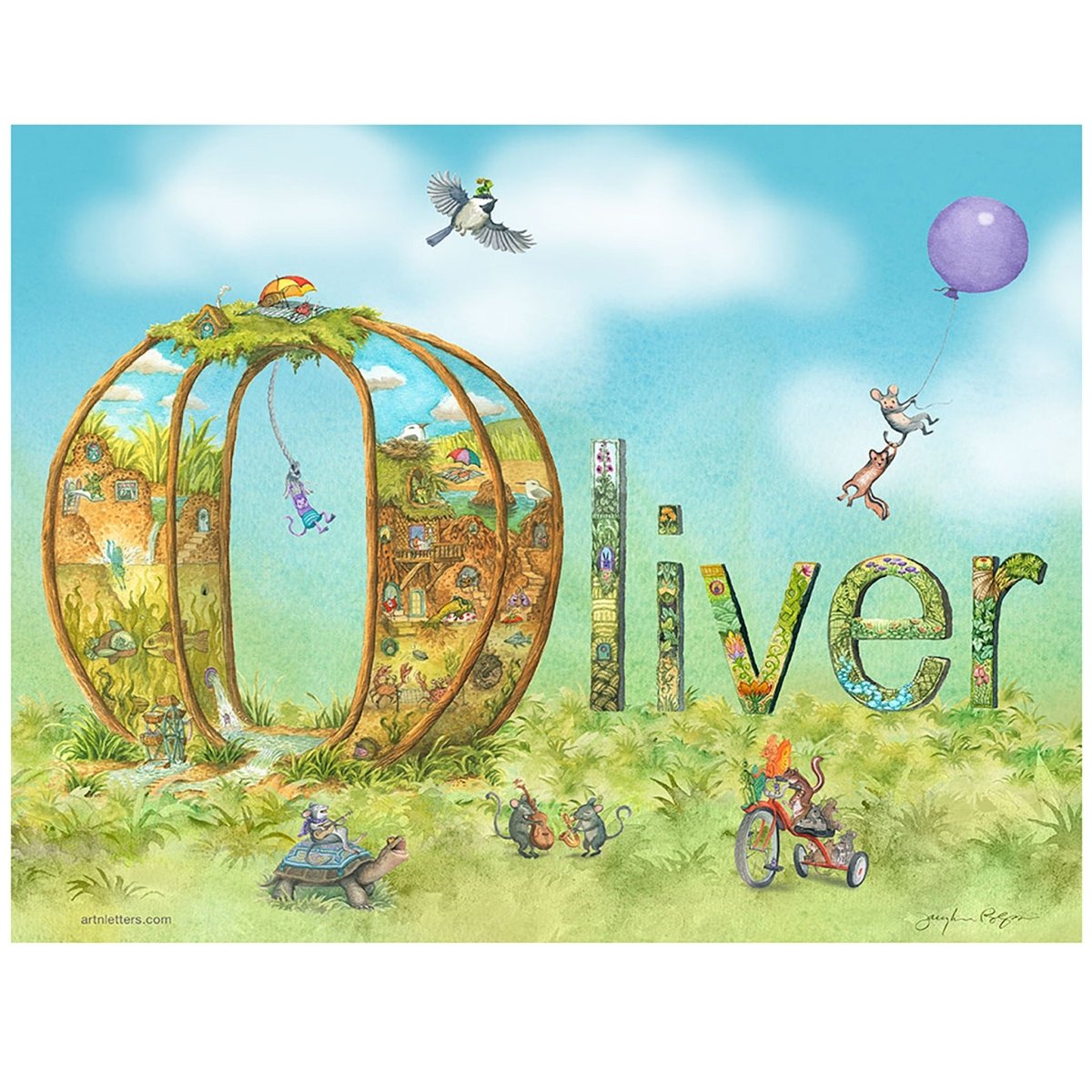 Child Name Print - Art'n Letters, Inc.