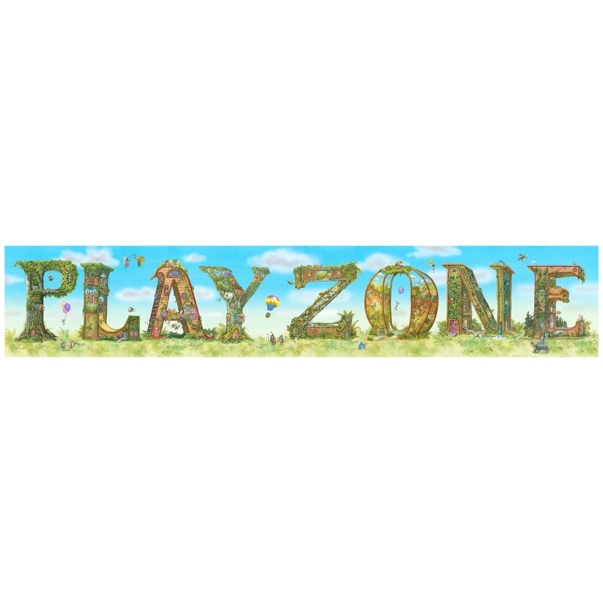 Large Word Prints with Whimsical Capital Letters - Art'n Letters, Inc.