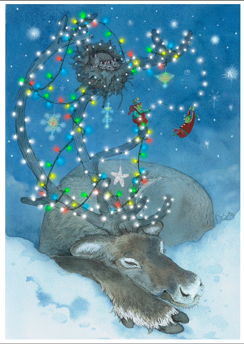 Assortment of Jackie's Winter Holiday Greeting Cards - Art'n Letters, Inc.