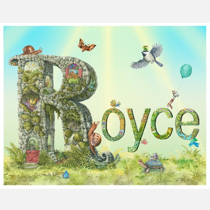 Child Name Print - Art'n Letters, Inc.