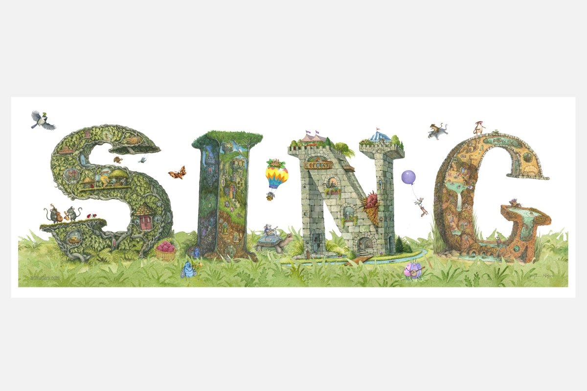 SING Print - Art'n Letters, Inc.