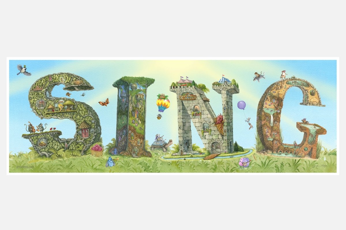 SING Print - Art'n Letters, Inc.