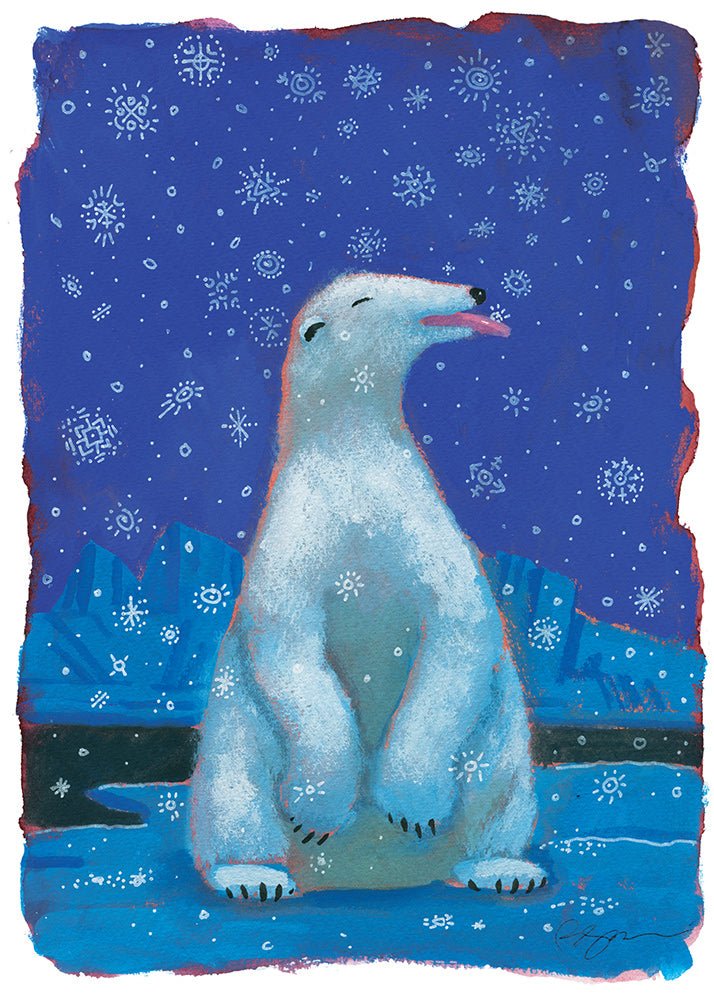 Snow Bear Greeting Card - Art'n Letters, Inc.
