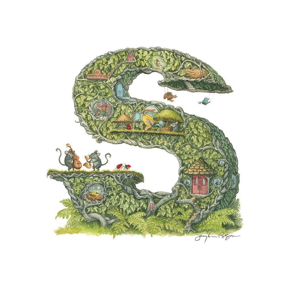 Capital Letter Prints - Art'n Letters, Inc.