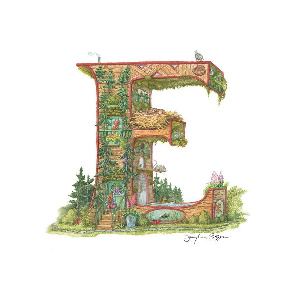 Capital Letter Prints - Art'n Letters, Inc.