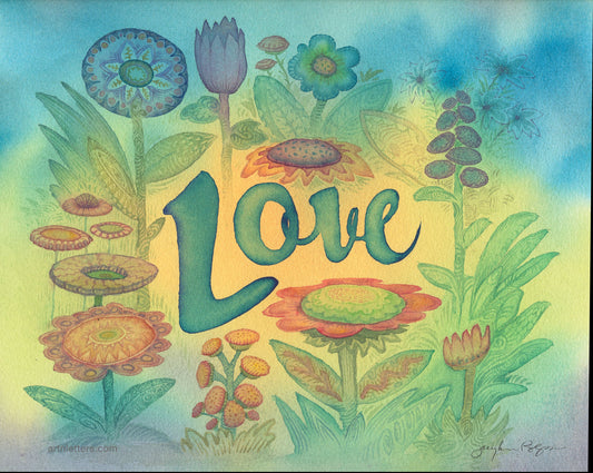 Midsummer Love print - Art'n Letters, Inc.